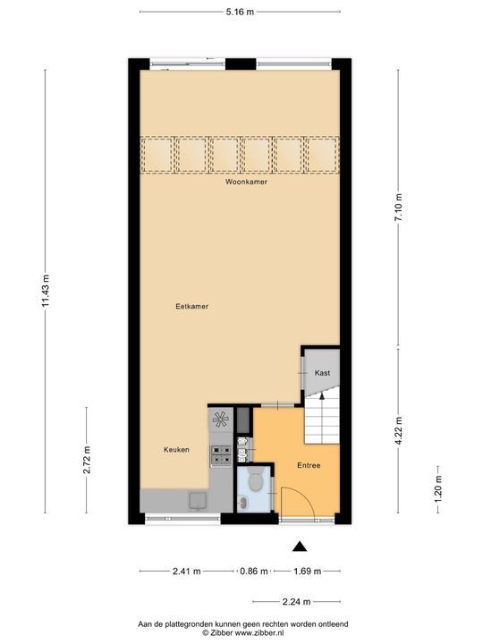 Pauwmolen 28, Delfgauw plattegrond-27
