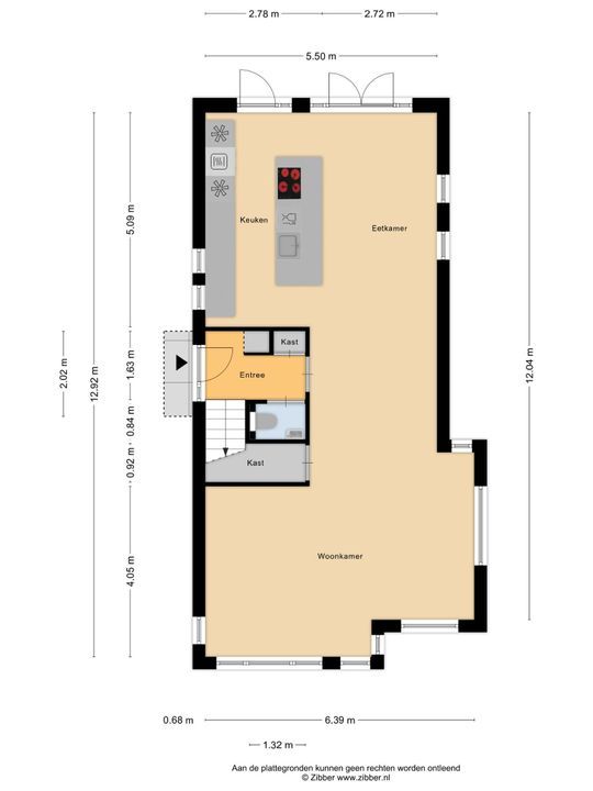 Karel Jonckheerestraat 2, Berkel En Rodenrijs plattegrond-2