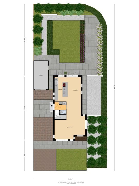 Karel Jonckheerestraat 2, Berkel En Rodenrijs plattegrond-2