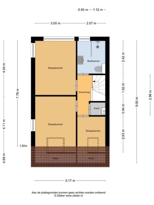 Regge 22, Pijnacker plattegrond-22