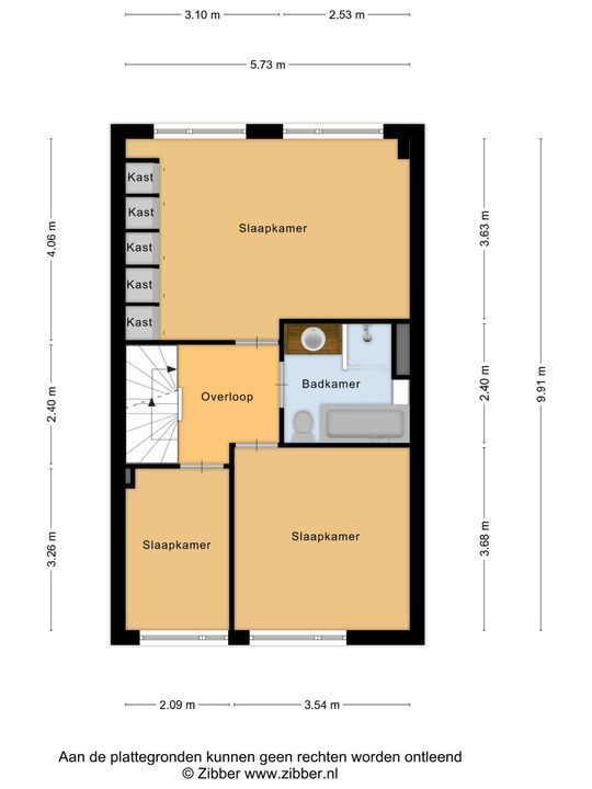 Sterrenweg 47, Berkel En Rodenrijs plattegrond-35