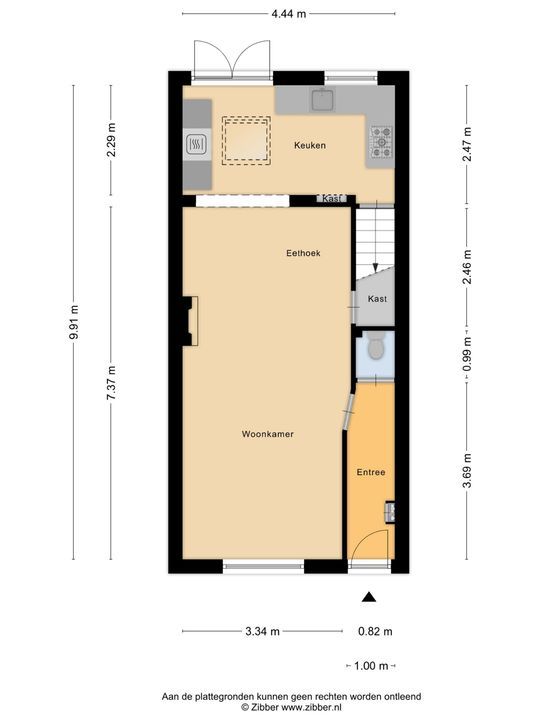 van Brachtstraat 27, Pijnacker plattegrond-30