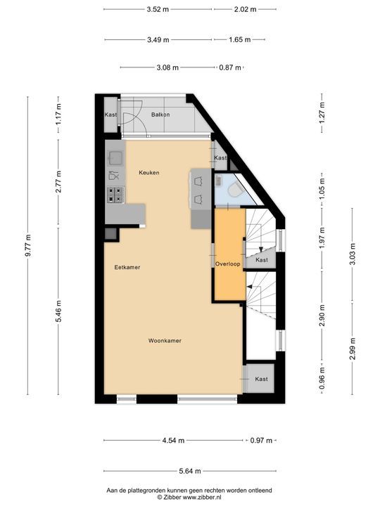 Caspar Fagelstraat 61, Delft plattegrond-16