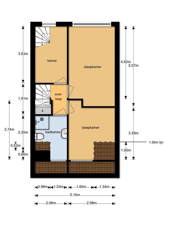 Zaan 20, Pijnacker plattegrond-32