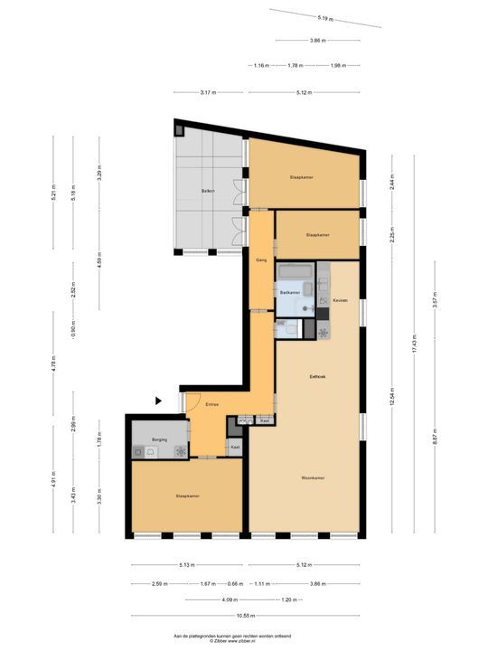 Muzenplein 45, Den Haag plattegrond-32