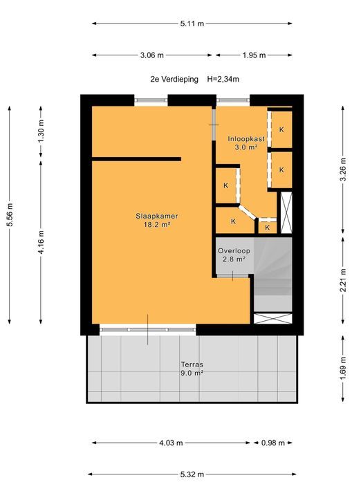 Willem Dreeslaan 10, Delft plattegrond-40