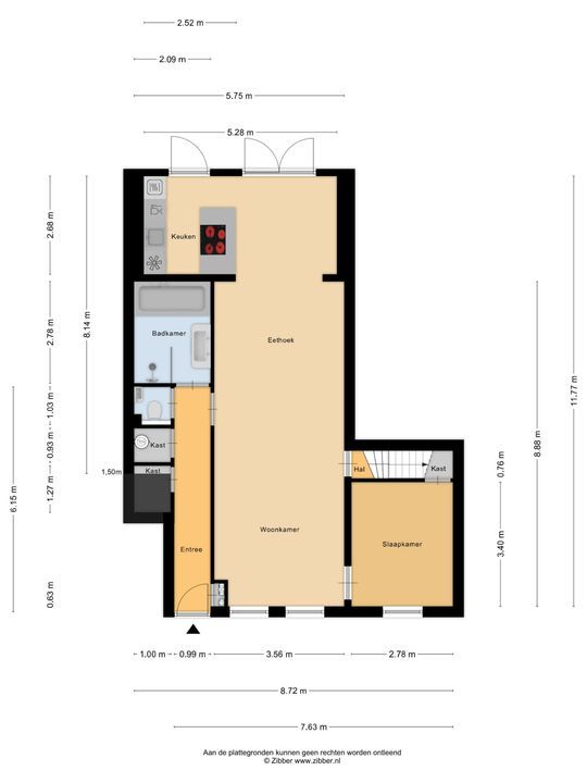 Cornelis Trompstraat 74, Delft plattegrond-41