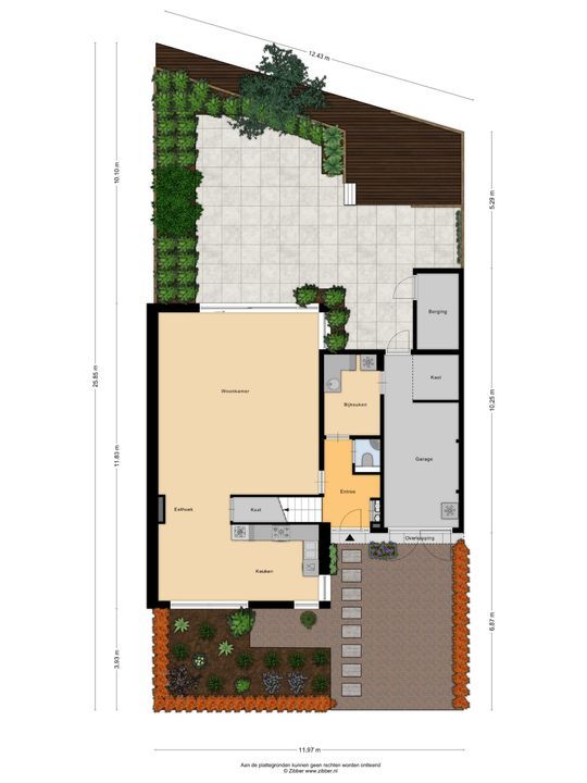 De Harnasch 25, Pijnacker plattegrond-48
