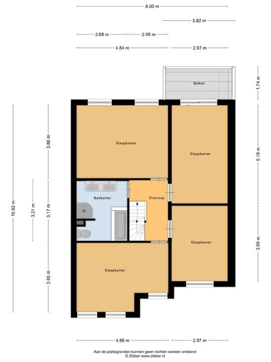 Leliestraat 6, Berkel En Rodenrijs plattegrond-47