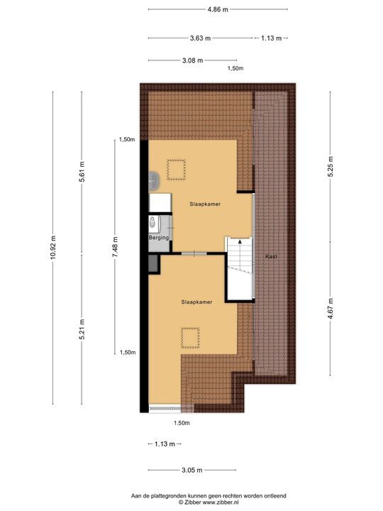 Leliestraat 6, Berkel En Rodenrijs plattegrond-47