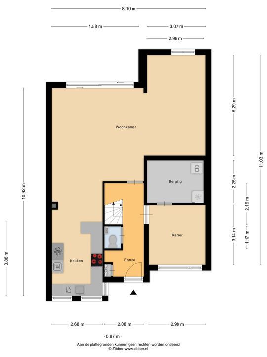Leliestraat 6, Berkel En Rodenrijs plattegrond-47