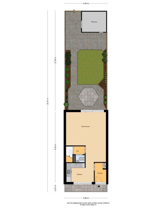 Bezembinderstraat 6, Delfgauw plattegrond-24