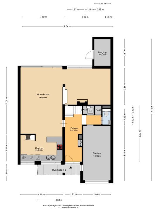 Hofzicht 16, Pijnacker plattegrond-35