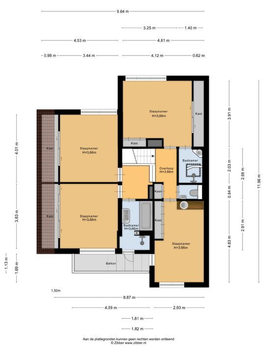 Hofzicht 16, Pijnacker plattegrond-35