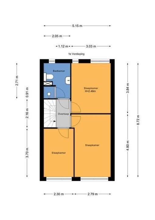 Heenvlietstraat 40, Zoetermeer plattegrond-33