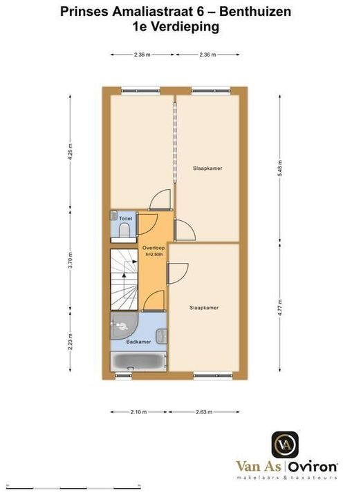 Prinses Amaliastraat 6, Benthuizen plattegrond-33
