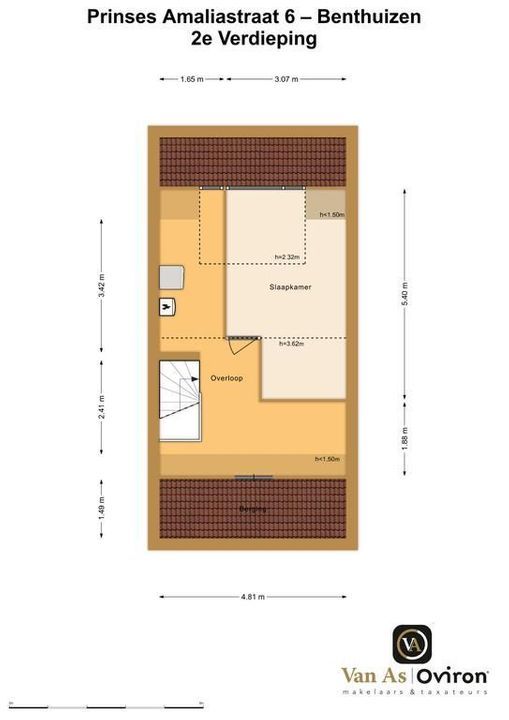 Prinses Amaliastraat 6, Benthuizen plattegrond-33