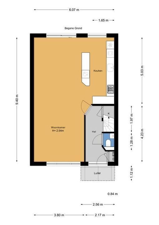 Hoekerkade 74, Zoetermeer plattegrond-36