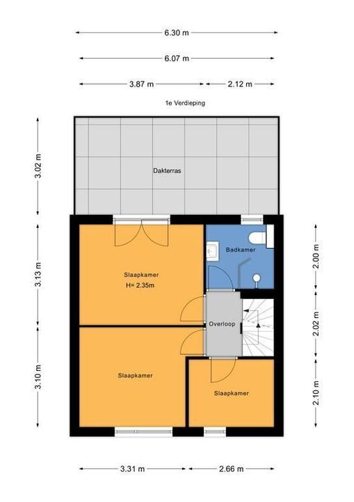 Hoekerkade 74, Zoetermeer plattegrond-36