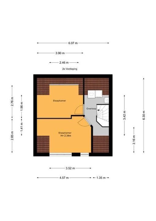 Hoekerkade 74, Zoetermeer plattegrond-36