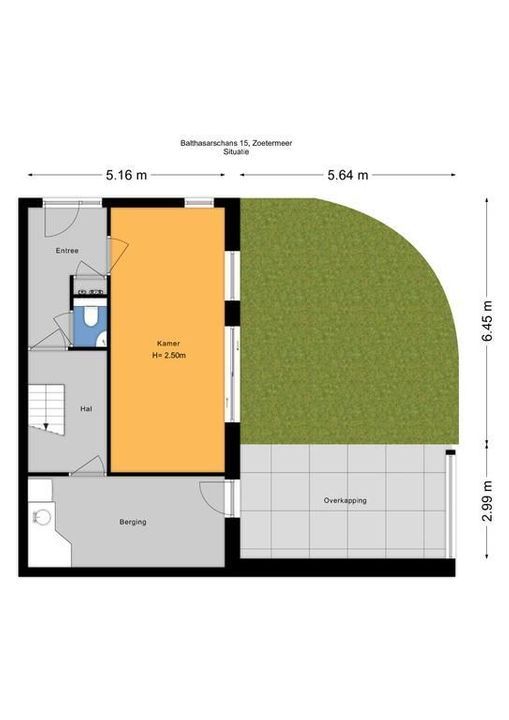 Balthasarschans 15, Zoetermeer plattegrond-38