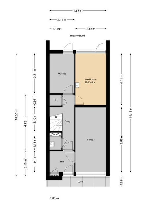 Van Beeckstraat 17, Zoetermeer plattegrond-35