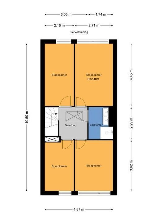 Van Beeckstraat 17, Zoetermeer plattegrond-35