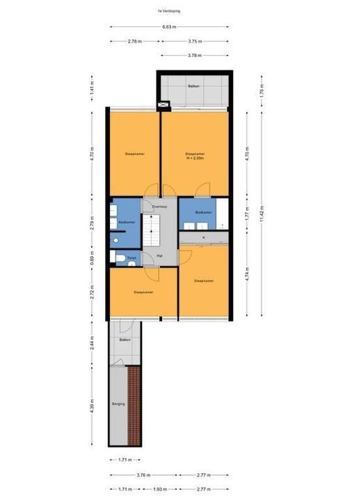 Hulkwerf 5, Zoetermeer plattegrond-62