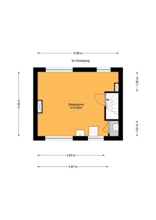 Evertsenstraat 3, Zoetermeer plattegrond-34
