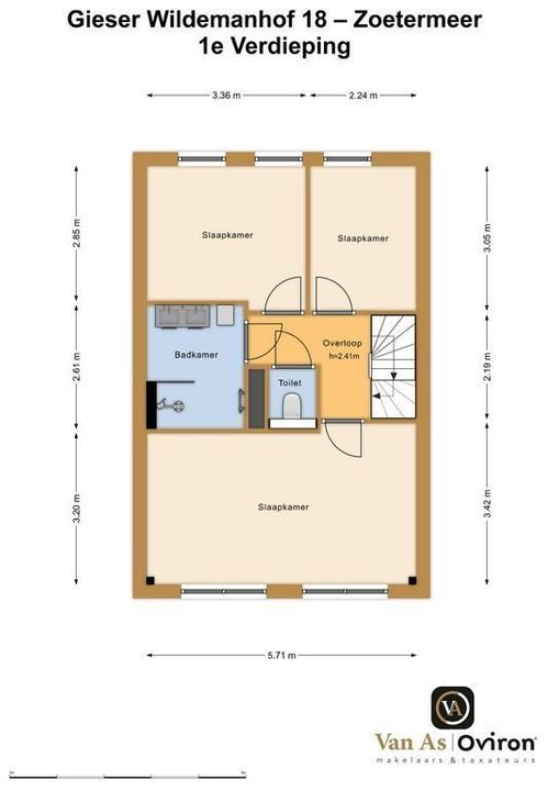 Gieser Wildemanhof 18, Zoetermeer plattegrond-42