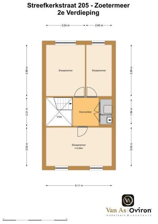 Streefkerkstraat 205, Zoetermeer plattegrond-38