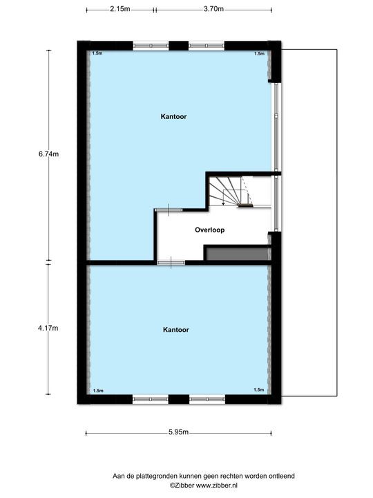 Wilhelminastraat 35, Mijnsheerenland plattegrond-17
