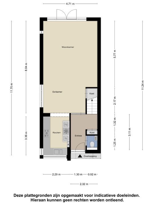 Admiraal de Ruyterstraat 163, Oud-Beijerland plattegrond-37
