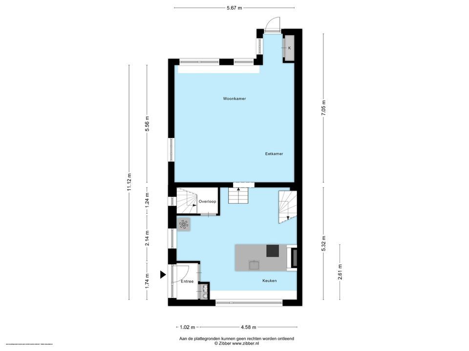 Molendijk 113, Zuid-Beijerland plattegrond-56