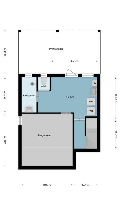 Zinkweg 138, Oud-Beijerland plattegrond-39