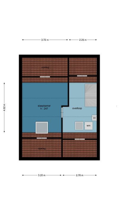 Koningin Wilhelminastraat 34, Piershil plattegrond-29