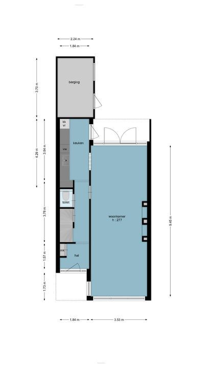 Beneden Molendijk 5, Oud-Beijerland plattegrond-42