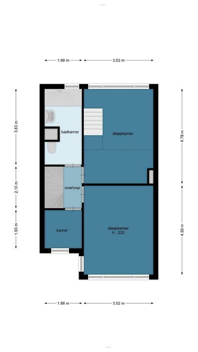 Beneden Molendijk 5, Oud-Beijerland plattegrond-42