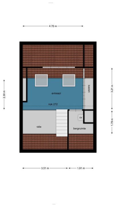 Beneden Molendijk 5, Oud-Beijerland plattegrond-42