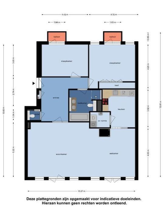 Benedenkade 3 d, Willemstad plattegrond-39