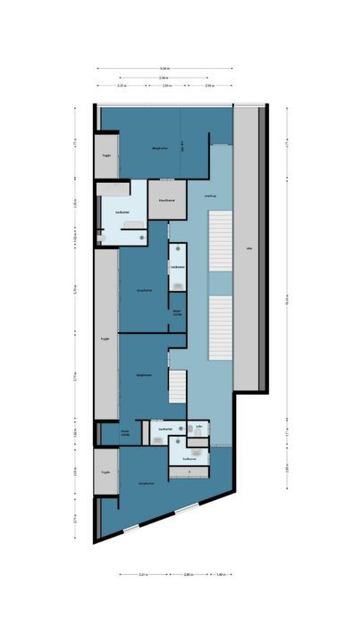 Middelsluissedijk OZ 74 a, Numansdorp plattegrond-42