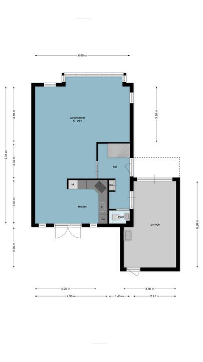 Rudolf Steinerpad 10, Oud-Beijerland plattegrond-30