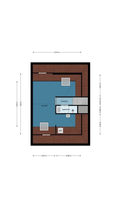 Rudolf Steinerpad 10, Oud-Beijerland plattegrond-30