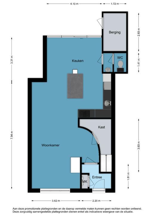 W. Vrijlandtstraat 8, Oud-Beijerland plattegrond-25