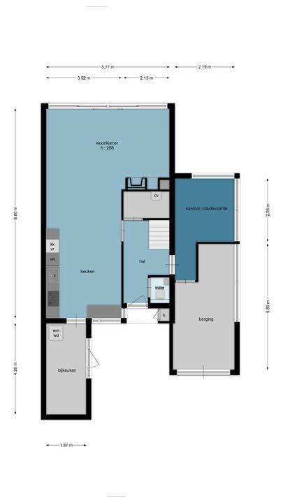 Jan Tooropstraat 47, Oud-Beijerland plattegrond-34