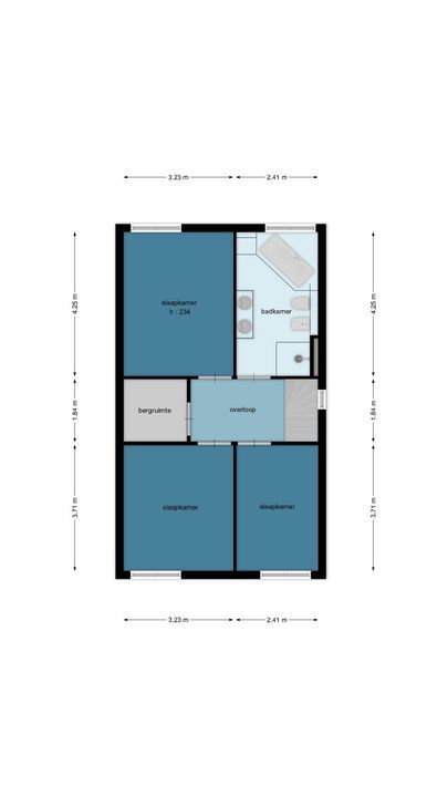 Jan Tooropstraat 47, Oud-Beijerland plattegrond-34