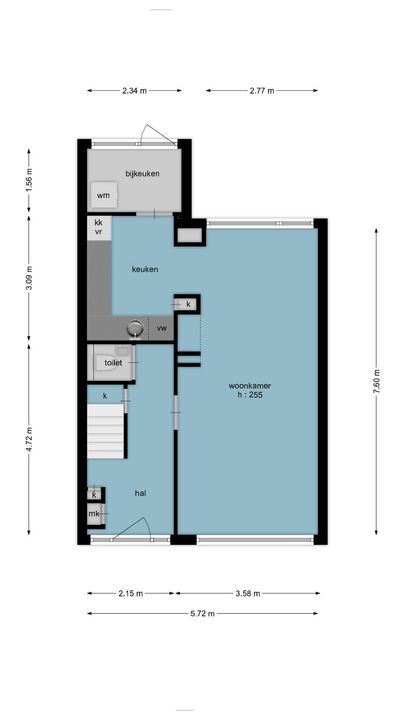 Christinastraat 8, Nieuw-Beijerland plattegrond-25