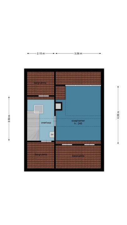 Christinastraat 8, Nieuw-Beijerland plattegrond-25