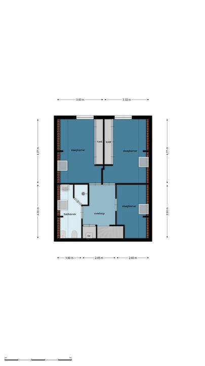 Hallinxweg 48, Numansdorp plattegrond-26