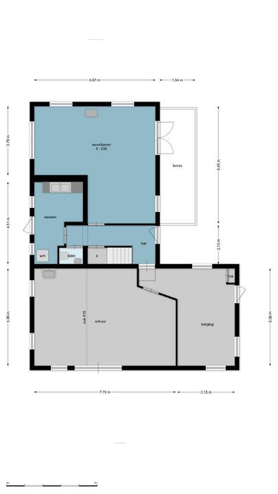 Hallinxweg 48, Numansdorp plattegrond-26